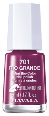 Mavala Mini Bio Color With Silicium Nail Polish 5ml - Colour: Rio Grande