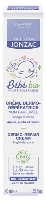 Eau de Jonzac Bébé Bio Crème Dermo-Réparatrice Sans Parfum Bio 40 ml