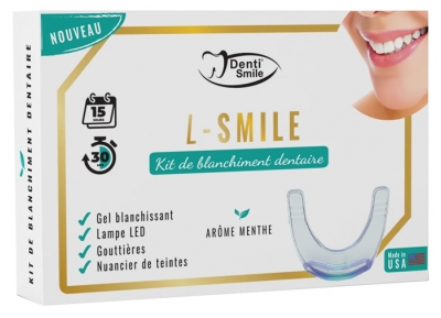 Denti Smile L-Smile Kit per lo Sbiancamento dei Denti al Gusto di Menta