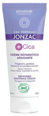 Eau de Jonzac +Cica Crème Réparatrice Apaisante Bio 100 ml