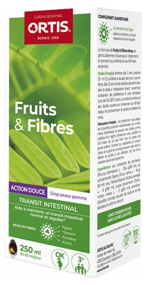 Ortis Fruits & Fibres Action Douce Sirop 250 ml