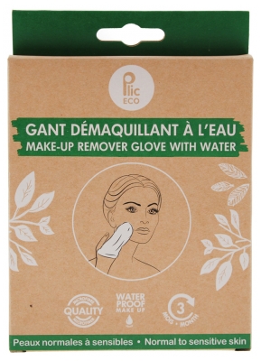 Plic Beauty Make-Up Remover Glove with Water Normal to Sensitive Skins