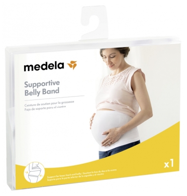 Medela Supportive Belly Band for Pregnancy Black
