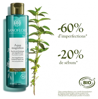 Sanoflore Aqua Magnifica Eau de Soin Botanique Anti-Imperfections Bio 100 ml