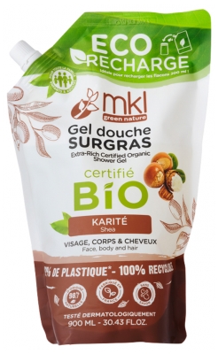 MKL Green Nature Organic Shea Surgras Shower Gel Eco-Refill 900 ml