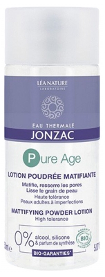 Eau de Jonzac Pure Age Mattifying Powder Lotion Organic 150ml
