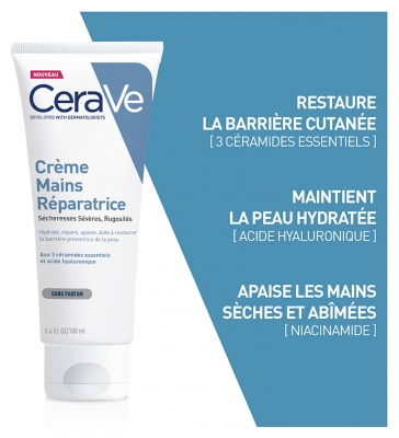 CeraVe Crème Mains Réparatrice 50 ml