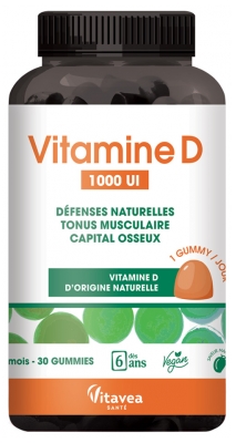 Vitavea Vitamine D 1000 UI 30 Gummies
