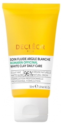 Decléor Romarin Officinal - Purifiant Soin Fluide Argile Blanche 50 ml
