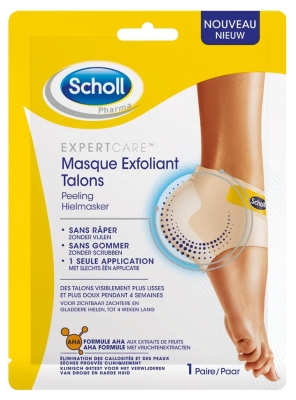 Scholl Expert Care Exfoliating Heel Mask 1 Pair