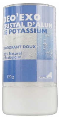 Exopharm Deo'Exo Potassium Alum Crystal 120 g