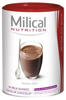 Milical Milk-Shake Hyperprotéiné 540 g - Saveur : Emotion Cacao