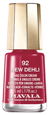 Mavala Mini Color Nail Color Cream 5ml - Colour: 92: New Dehli