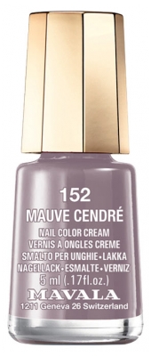 Mavala Mini Color Nail Color Cream 5ml - Colour: 152: Mauve Cendré