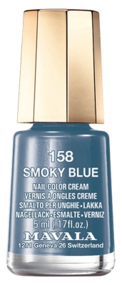 Mavala Mini Color Nail Color Cream 5ml - Colour: 158: Smoky Blue