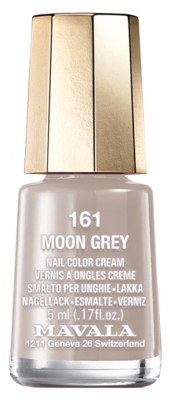Mavala Mini Color Nail Color Cream 5ml - Colour: 161: Moon Grey