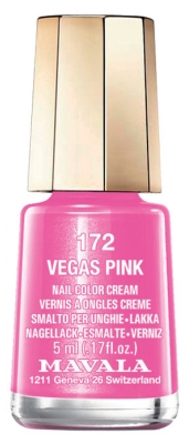 Mavala Mini Color Nail Color Cream 5ml - Colour: 172: Vegas Pink