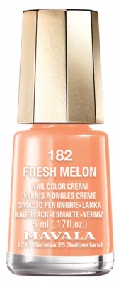 Mavala Mini Color Nail Color Cream 5ml - Colour: 182: Fresh Melon