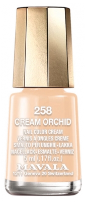 Mavala Mini Color Nail Color Cream 5ml - Colour: 258: Cream Orchid