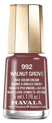 Mavala Mini Color Nail Color Cream 5ml - Colour: 992: Walnut Groove