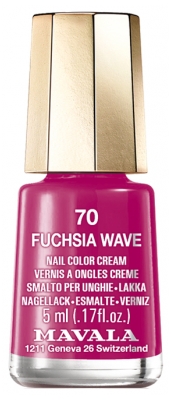 Mavala Mini Color Nail Color Cream 5ml - Colour: 70: Fuchsia Wave