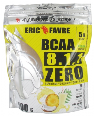 Eric Favre BCAA 8.1.1 Zero 500 g - Goût : Piña Colada