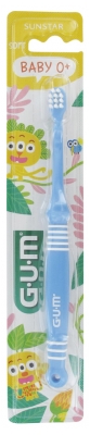 GUM Soft Baby Toothbrush 0 Month and + 213 - Colour: Blue