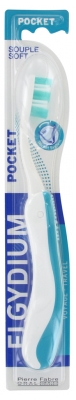 Elgydium Pocket Toothbrush Soft - Colour: Turquoise