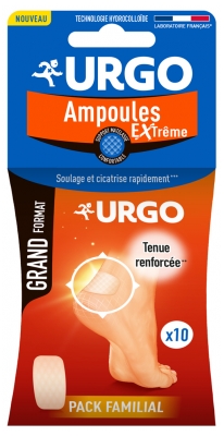 Urgo Extreme Blisters 10 Plasters Large Format