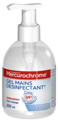 Mercurochrome Gel Mains Désinfectant 250 ml