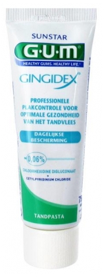 GUM Gingidex Pasty do zębów 75 ml GUM Gingidex Pasty do zębów 75 ml