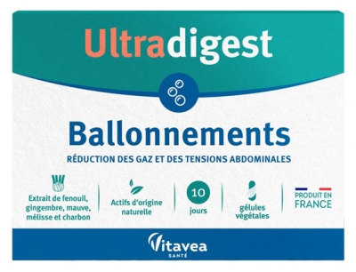 Vitavea Ultradigest Ballonnements 30 Gélules