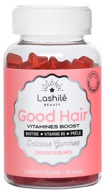 Lashilé Beauty Good Hair Vitamins Boost Sublime Hair 60 Gummies