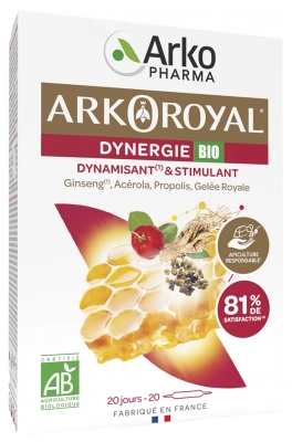 Arkopharma Arko Royal Dynergie Organic 20 Phials