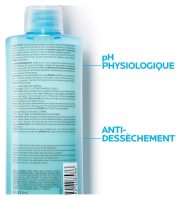 La Roche-Posay Lipikar Surgras Crème Lavante Anti-Dessèchement 750 ml