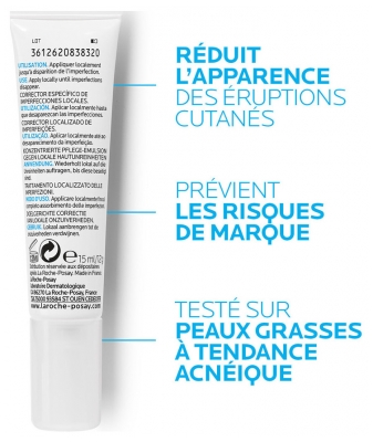 La Roche-Posay Effaclar A.I. Correcteur Ciblé des Imperfections Locales 15 ml