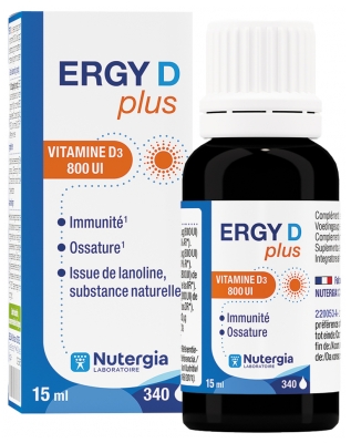 Nutergia Ergy D Plus 15 ml