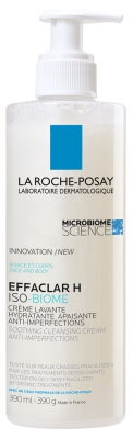 La Roche-Posay Effaclar H Iso-Biome Soothing Moisturising Cleansing Cream 390ml