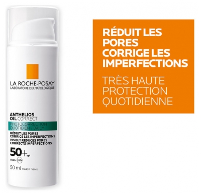 La Roche-Posay Anthelios Oil Correct Photocorrection Gel-Crème Quotidien SPF50+ 50 ml
