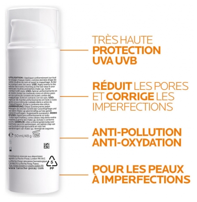 La Roche-Posay Anthelios Oil Correct Photocorrection Gel-Crème Quotidien SPF50+ 50 ml
