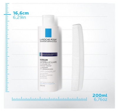 La Roche-Posay Kerium Shampoing Gel Antipelliculaire 200 ml