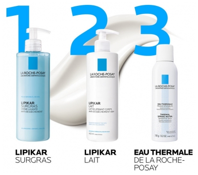La Roche-Posay Lipikar Surgras Crème Lavante Anti-Dessèchement 400 ml