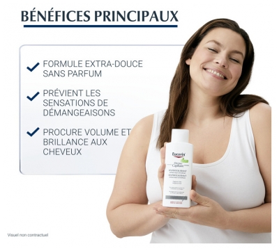 Eucerin DermoCapillaire Shampoing Extra-Doux Haute Tolérance 250 ml