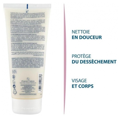 Ducray Ictyane Crème de Douche Lavante Peaux Sèches 200 ml
