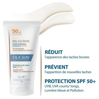 Ducray Melascreen Fluide Antitaches Protecteur SPF50+ 50 ml