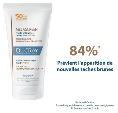 Ducray Melascreen Fluide Antitaches Protecteur SPF50+ 50 ml