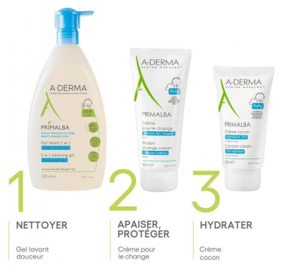 A-DERMA Primalba Gel Lavant 2en1 750 ml