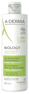 A-DERMA Biology Organic Dermatological Cleansing Milk 400ml