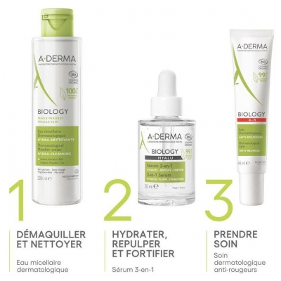 A-DERMA Biology Hyalu Sérum 3en1 Bio 30 ml