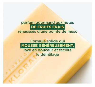 Klorane Shampoing Solide à la Mangue 80 g